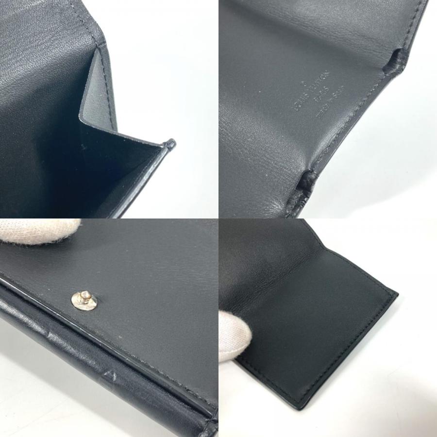 LOUIS VUITTON ルイヴィトン M67631 ディスカバリー コンパクトウォレット モノグラムシャドウ 3つ折り財布 ノワール ブラック【中古】 | LOUIS VUITTON | 07