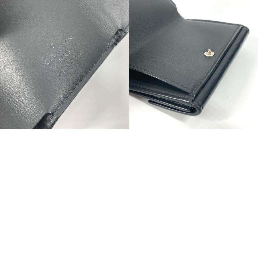 LOUIS VUITTON ルイヴィトン M67631 ディスカバリー コンパクトウォレット モノグラムシャドウ 3つ折り財布 ノワール ブラック【中古】 | LOUIS VUITTON | 09
