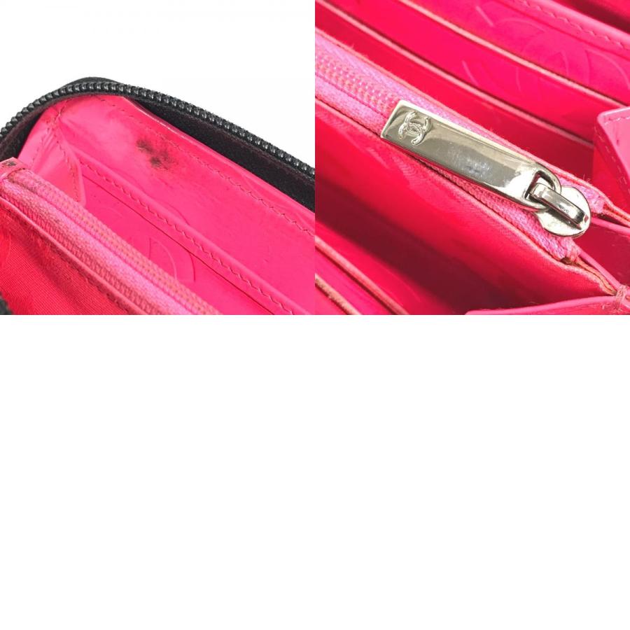 CHANEL シャネル A50078 ロングウォレット ラウンドファスナー ヴィンテージシャネル Vintage Chanel カンボンライン 長財布 【中古】 | CHANEL | 09