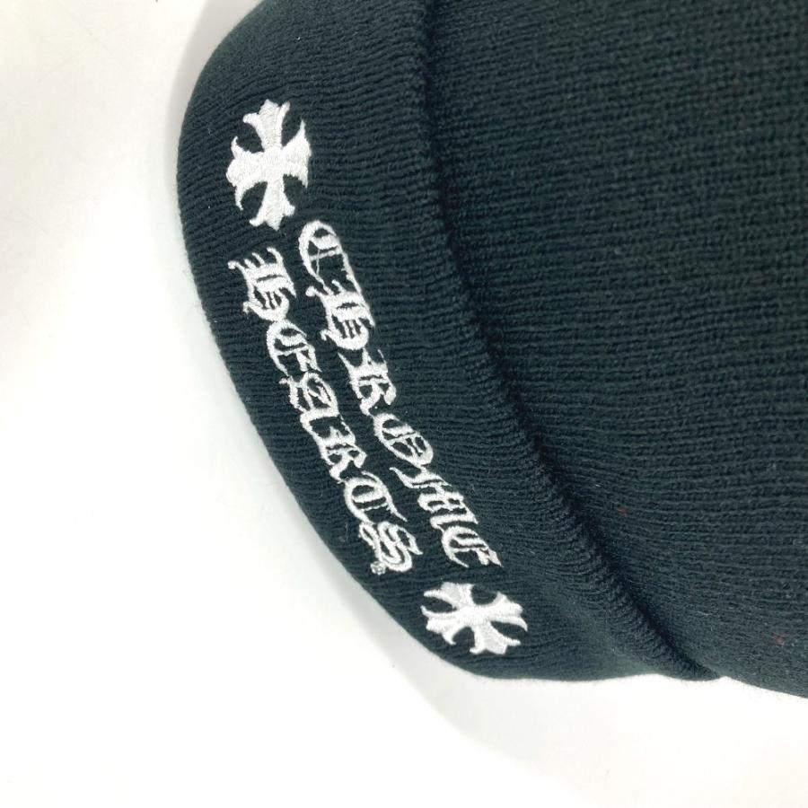 未使用 CHROME HEARTS クロムハーツ WATCH CAP ワッチキャップ ビーニー 帽子 ニット帽 ニットキャップ バイカラー ニット帽【中古】 |  | 04