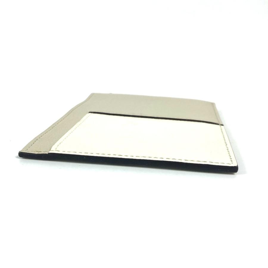 美品 HERMES エルメス ネクト 名刺入れ パスケース バイカラー カードケース ホワイト ユニセックス【中古】 | HERMES | 02