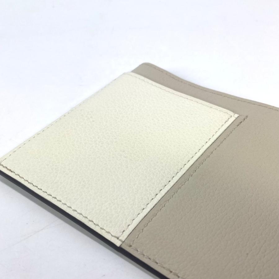 美品 HERMES エルメス ネクト 名刺入れ パスケース バイカラー カードケース ホワイト ユニセックス【中古】 | HERMES | 08