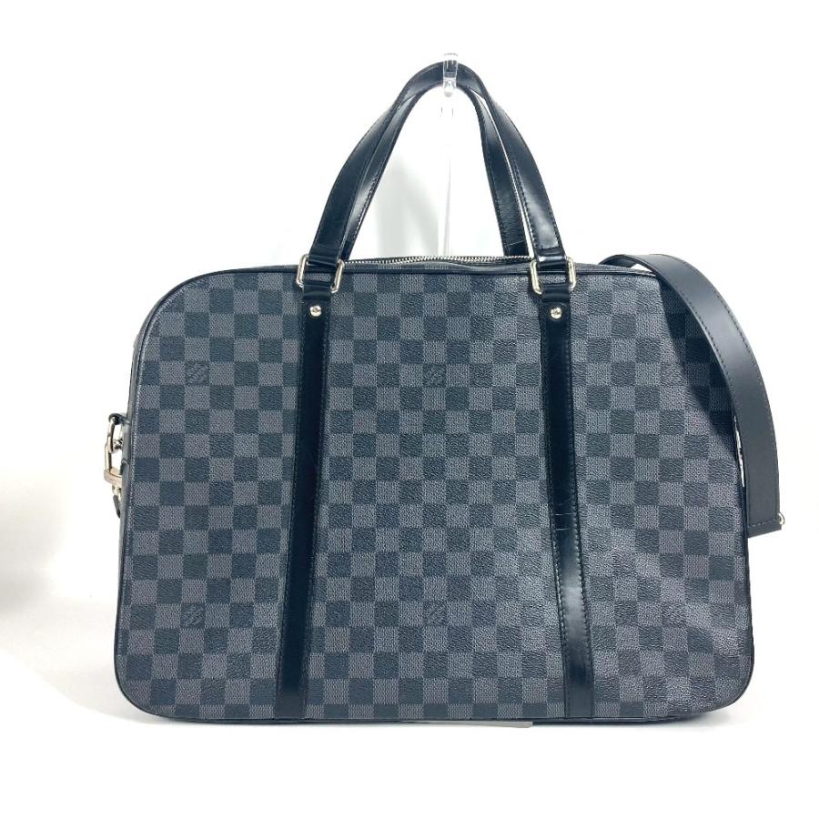 LOUIS VUITTON ルイヴィトン N48118 ヨーン カバン 2WAY ショルダーバッグ 肩掛け 斜め掛け ダミエグラフィット ビジネスバッグ【中古】 | LOUIS VUITTON | 01