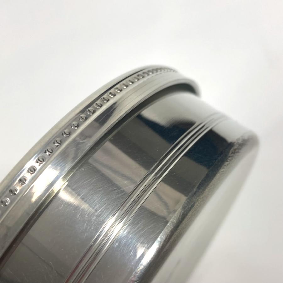 TIFFANY&Co. ティファニー ロゴ ラウンド ポーチ インテリア マルチケース 小物入れ シルバー レディース【中古】 | TIFFANY&Co. | 03
