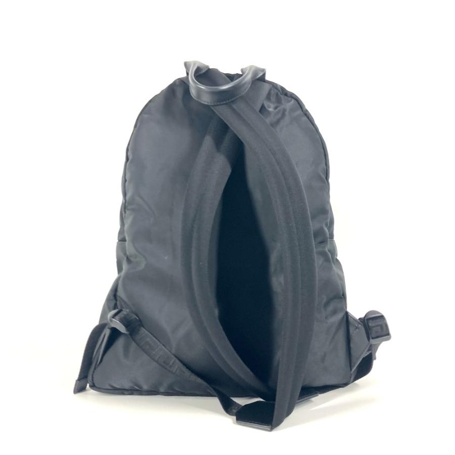 VERSACE ヴェルサーチ ロゴ  カバン バッグパック リュックサック ブラック ユニセックス【中古】 |  | 01