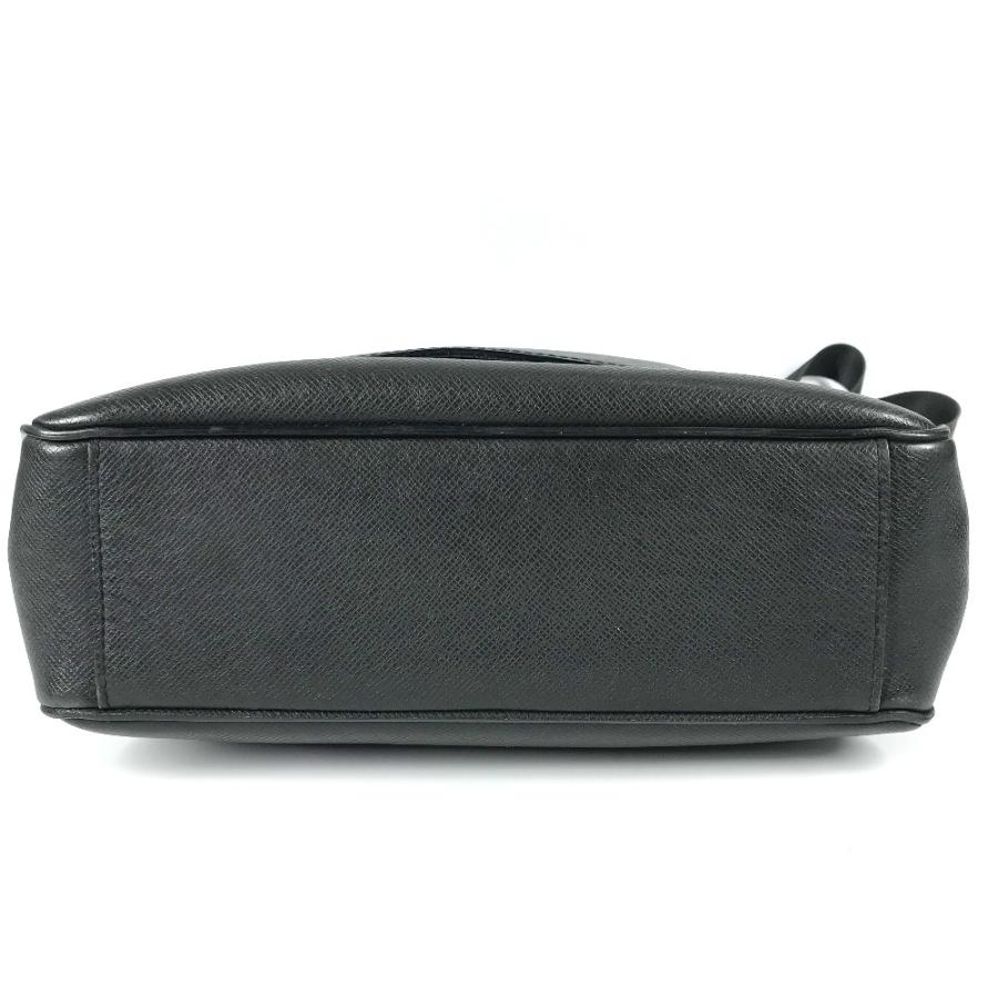 LOUIS VUITTON ルイヴィトン M32702 ミロ カバン 斜め掛け フラップ メッセンジャーバッグ タイガ ショルダーバッグ  ブラック 【中古】 | LOUIS VUITTON | 04