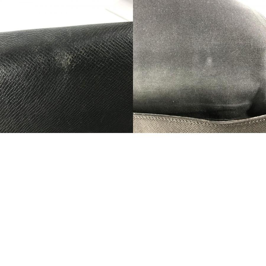 LOUIS VUITTON ルイヴィトン M32702 ミロ カバン 斜め掛け フラップ メッセンジャーバッグ タイガ ショルダーバッグ  ブラック 【中古】 | LOUIS VUITTON | 09