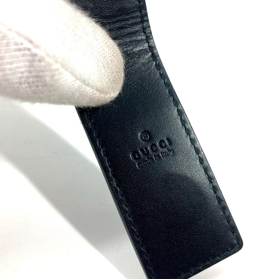 美品 GUCCI グッチ 522867　 GG グッチシマ 財布 マネークリップ ブラック ユニセックス【中古】 | GUCCI | 05