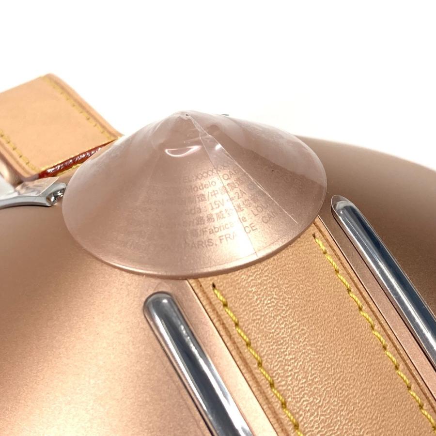 未使用 LOUIS VUITTON ルイヴィトン QAE020 LV ナノグラム・スピーカー コッパー インテリア オーディオ 雑貨 ピンクベージュ系 【中古】