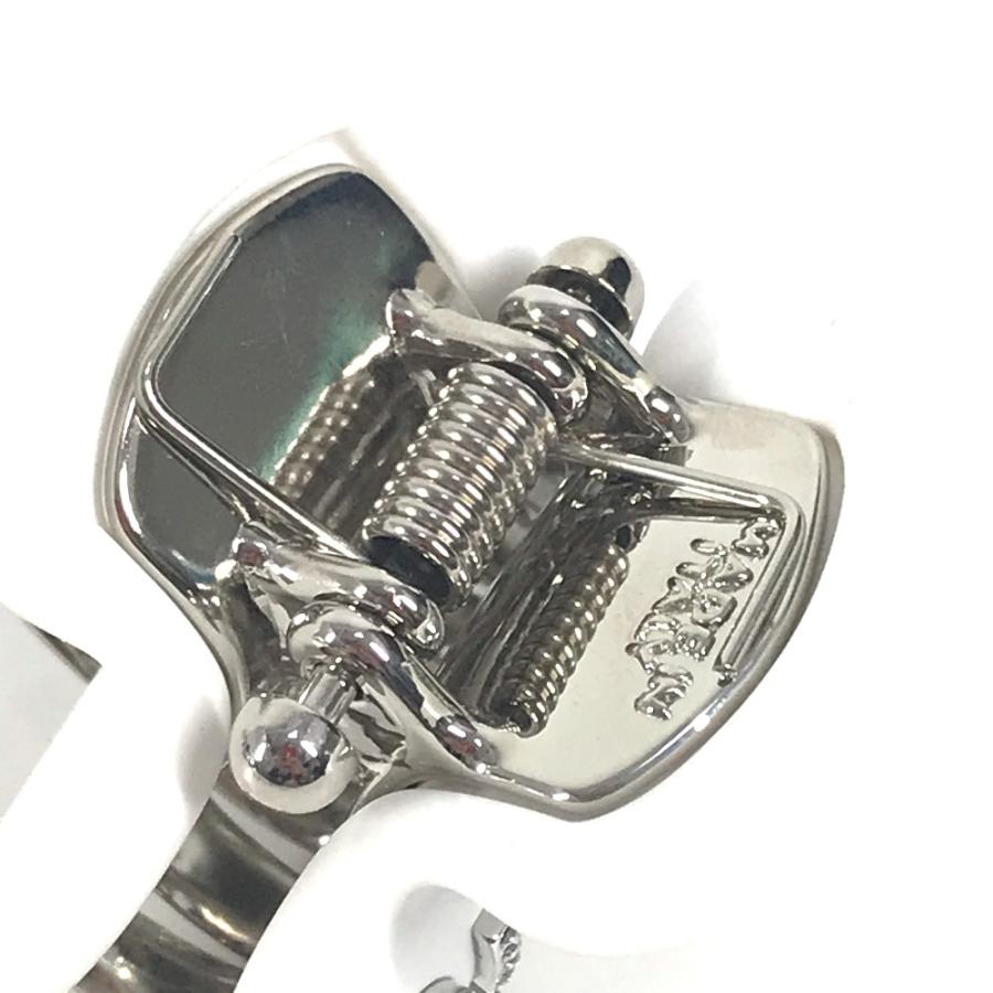 MIUMIU ミュウミュウ ロゴ ラインストーン ヘアクリップ ヘアアクセサリー ヘアピン ホワイト レディース【中古】 | miu miu | 05