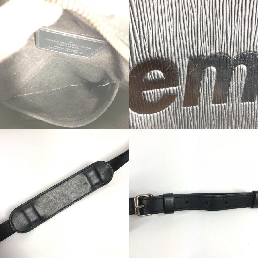 LOUIS VUITTON ルイヴィトン M53431 ダヌーブ カバン 斜め掛け ポシェット エピ Supreme シュプリーム ショルダーバッグ ブラック【中古】 | LOUIS VUITTON | 09