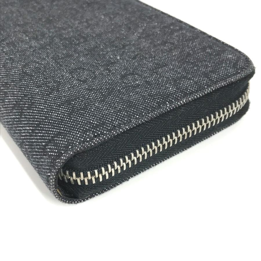 BVLGARI ブルガリ ブルガリブルガリ ロゴ ロングウォレット ラウンドファスナー 長財布 ブルー ユニセックス【中古】 | BVLGARI | 05