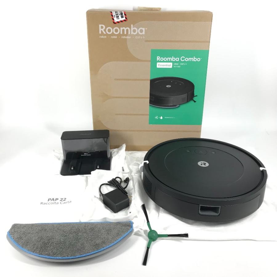未使用  Y011060 ルンバ Essential robot  ロボット掃除機 クリーナー iRobot 家電 生活家電 combo コンボエッセンシャルロボット【中古】 |  | 01