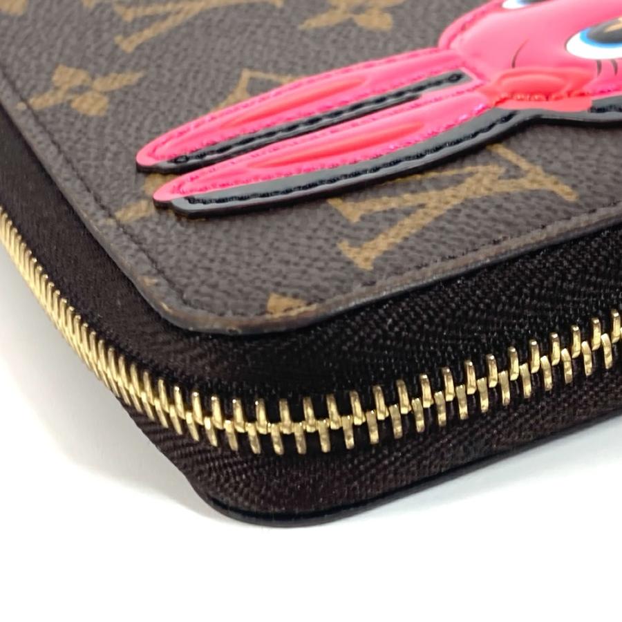 美品 LOUIS VUITTON ルイヴィトン M83689 ジッピー・ウォレット うさぎ  