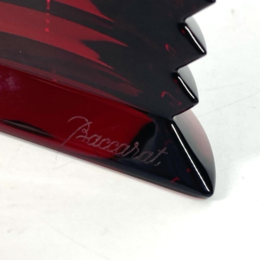 美品 Baccarat バカラ ラランド クロック ウォッチ インテリア 置時計 レッド レディース【中古】 | バカラ | 08
