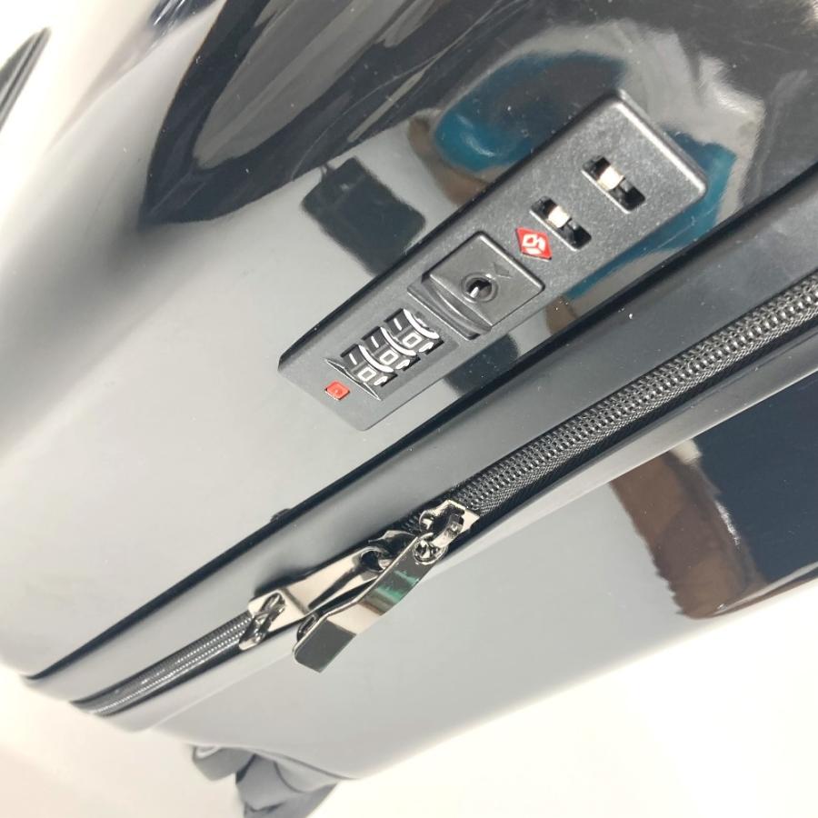 美品 Mercedes-Benz メルセデスベンツ 4輪 スーツケース ロゴ トラベルバッグ 旅行バッグ キャリーバッグ ブラック ユニセックス【中古】 |  | 07