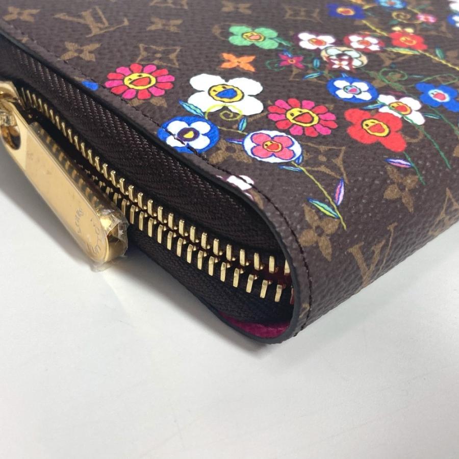 未使用 LOUIS VUITTON ルイヴィトン ジッピーウォレット モノグラム 村上隆 ラウンドファスナー 日本限定 LV × TM 長財布 Ｍ14162【中古】 | LOUIS VUITTON | 06
