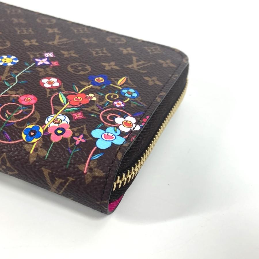 未使用 LOUIS VUITTON ルイヴィトン ジッピーウォレット モノグラム 村上隆 ラウンドファスナー 日本限定 LV × TM 長財布 Ｍ14162【中古】 | LOUIS VUITTON | 07