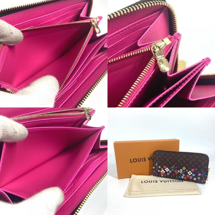 未使用 LOUIS VUITTON ルイヴィトン ジッピーウォレット モノグラム 村上隆 ラウンドファスナー 日本限定 LV × TM 長財布 Ｍ14162【中古】 | LOUIS VUITTON | 09