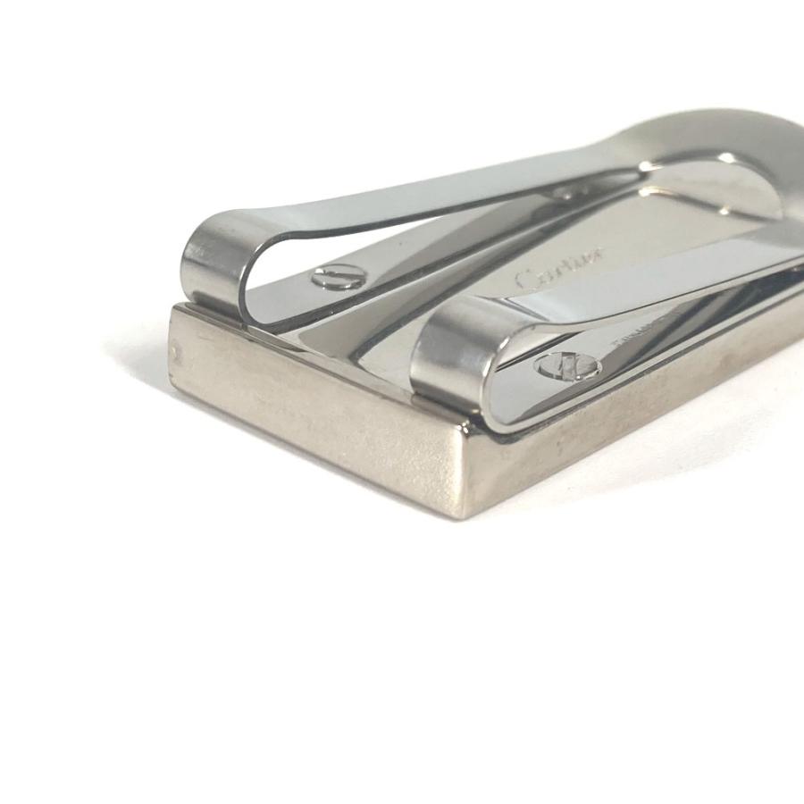 CARTIER カルティエ ロゴ 財布 マネークリップ ブラック ユニセックス【中古】 | Cartier | 07