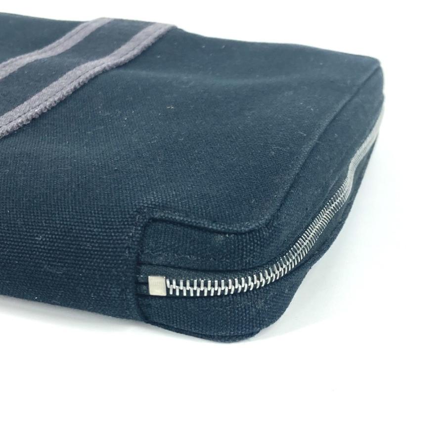 HERMES エルメス フールトゥ マルチポーチ メイクポーチ ジュエリーケース ポーチ ブラック ユニセックス【中古】 | HERMES | 05