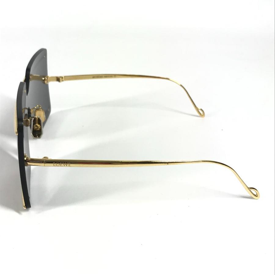 LOEWE ロエベ LW40073U  ロゴ めがね メガネ アイウェア 眼鏡 サングラス ブラック ユニセックス【中古】 | LOEWE | 02