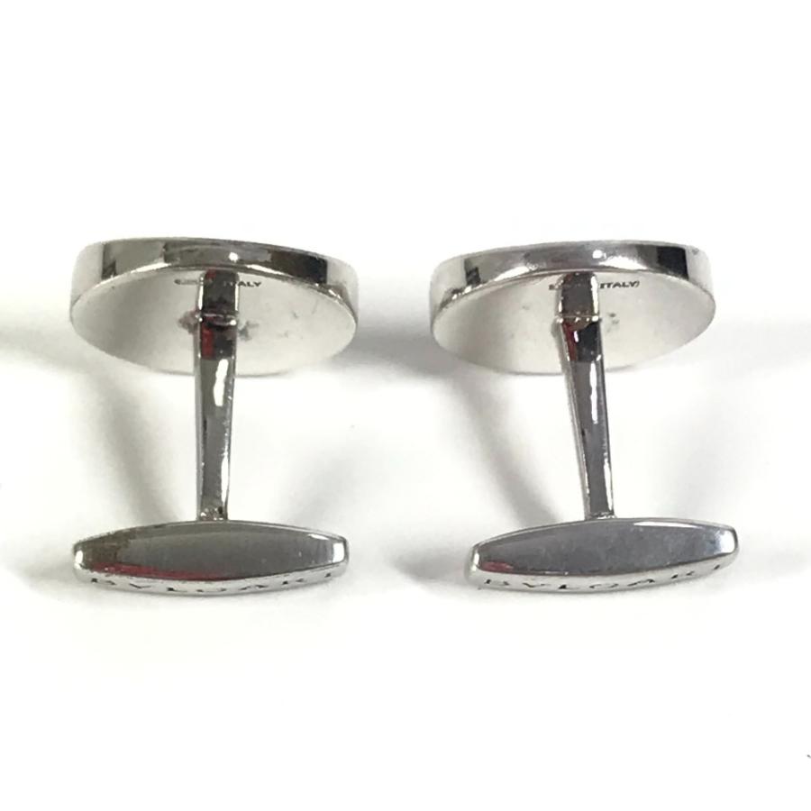 BVLGARI ブルガリ ロゴ アクセサリー カフス シルバー メンズ【中古】 | BVLGARI | 02