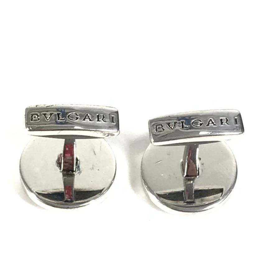 BVLGARI ブルガリ ロゴ アクセサリー カフス シルバー メンズ【中古】 | BVLGARI | 03
