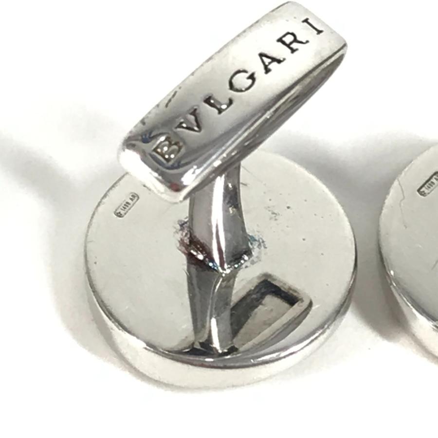 BVLGARI ブルガリ ロゴ アクセサリー カフス シルバー メンズ【中古】 | BVLGARI | 04