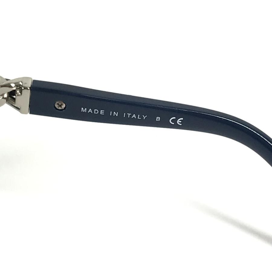 CHANEL シャネル 5260-Q-A CC ココマーク ロゴ チェーン めがね メガネ アイウェア 眼鏡  サングラス ネイビー レディース【中古】 | CHANEL | 07