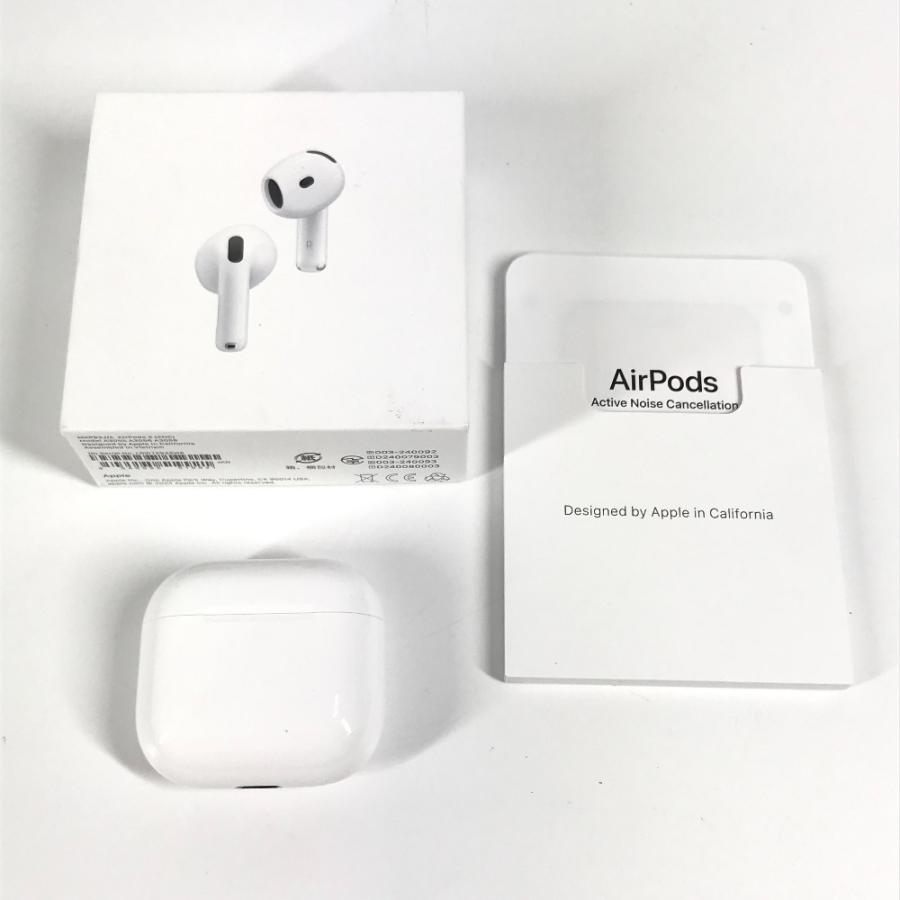 Apple アップル MXP93J/A AirPods 4 アクティブノイズキャンセリング搭載モデル  イヤホン ワイヤレス アクセサリー   イヤフォン【中古】 |  | 05