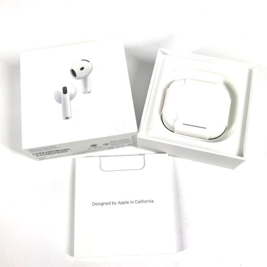 Apple アップル MXP93J/A AirPods 4 アクティブノイズキャンセリング搭載モデル  イヤホン ワイヤレス アクセサリー   イヤフォン【中古】 |  | 06