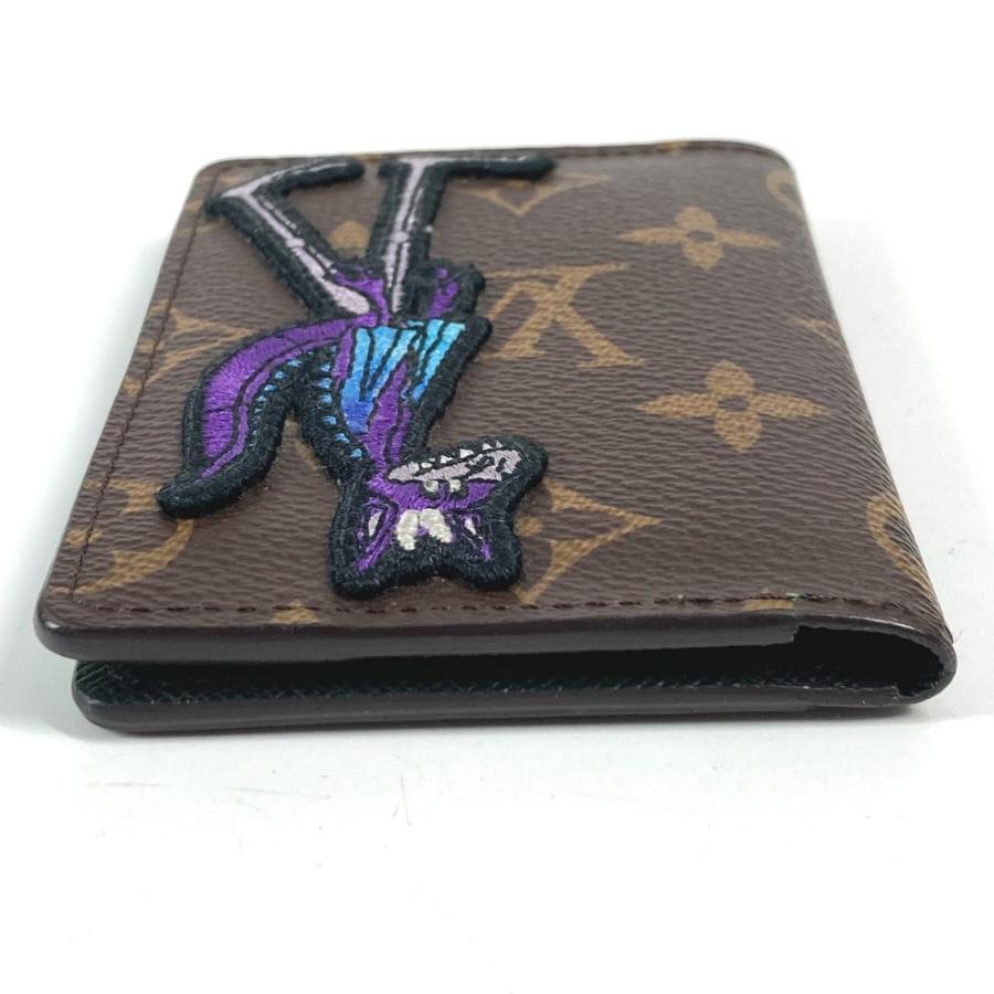 LOUIS VUITTON ルイヴィトン M80154 オーガナイザードゥポッシュ 名刺入れ パスケース LVフレンズ モノグラムパッチ カードケース【中古】 | LOUIS VUITTON | 02