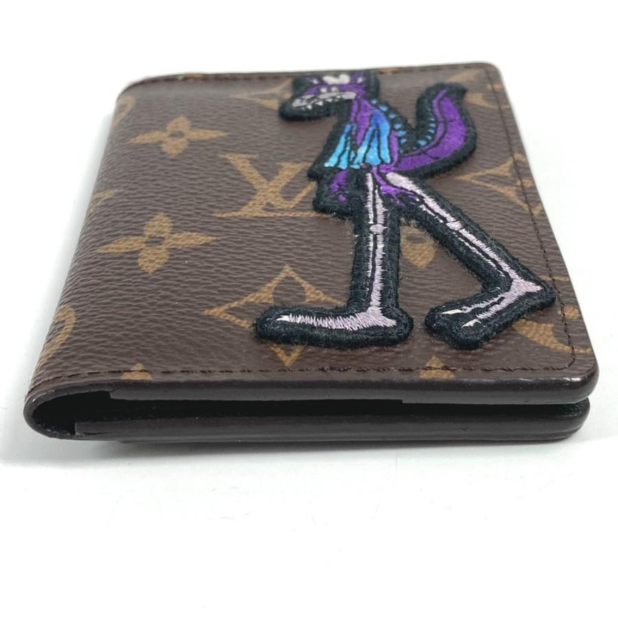 LOUIS VUITTON ルイヴィトン M80154 オーガナイザードゥポッシュ 名刺入れ パスケース LVフレンズ モノグラムパッチ カードケース【中古】 | LOUIS VUITTON | 03