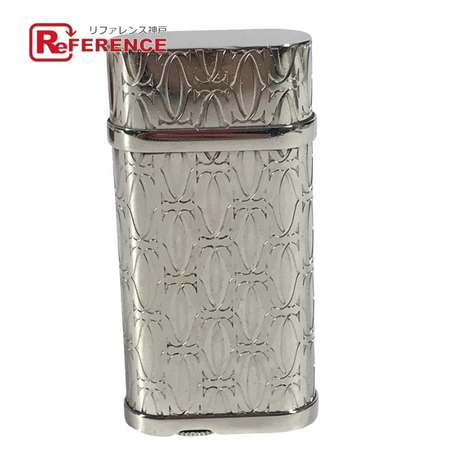 CARTIER カルティエ C ドゥ カルティエ デコール パラジウム ローラ ライター ロゴ ライター シルバー ユニセックス【中古】 | Cartier