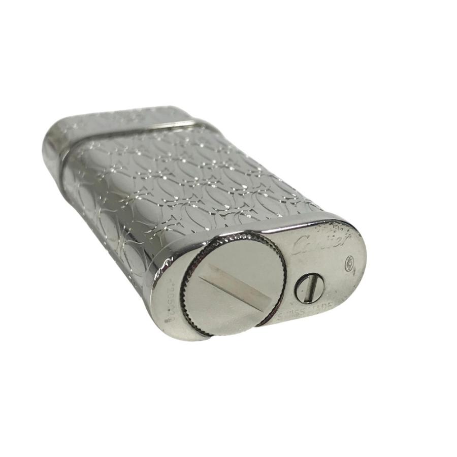 CARTIER カルティエ C ドゥ カルティエ デコール パラジウム ローラ ライター ロゴ ライター シルバー ユニセックス【中古】 | Cartier | 07