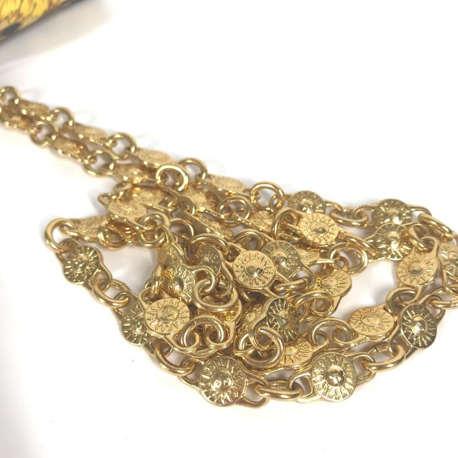 VERSACE ヴェルサーチ レオパード ヒョウ柄 ヒョウ ポーチ ポシェット ヴィンテージ ショルダーバッグ イエロー ユニセックス【中古】 |  | 06