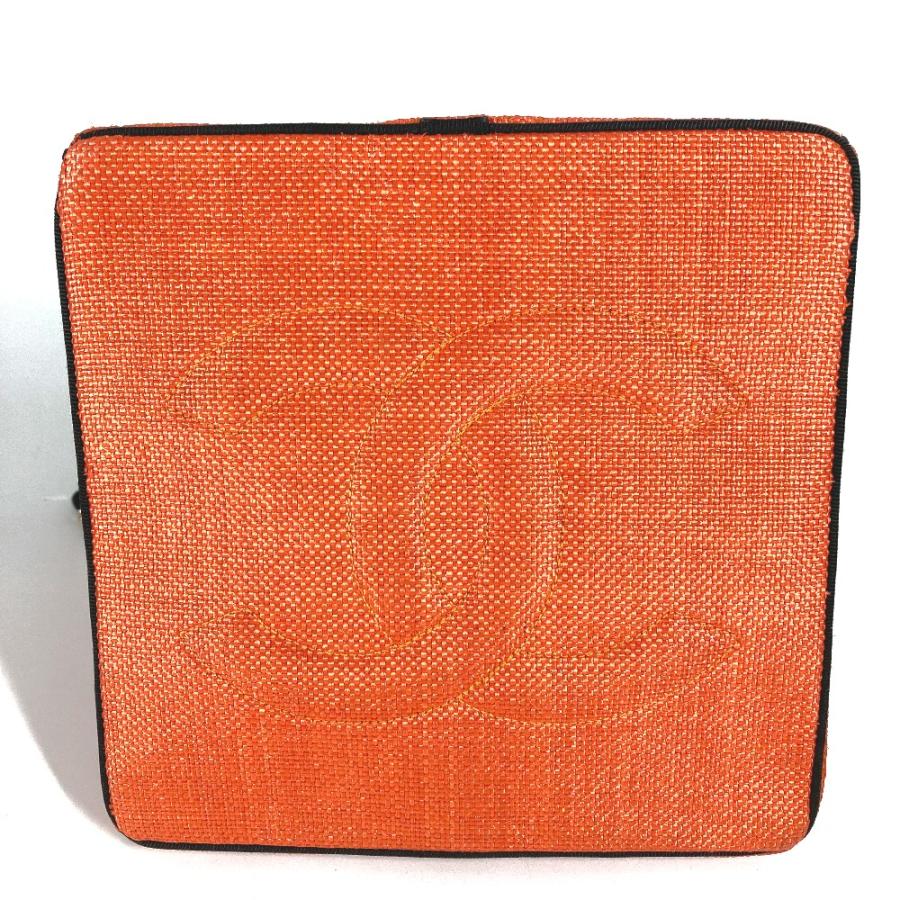 CHANEL シャネル マトラッセ キルティング 肩掛け トートバッグ バイカラー ヴィンテージ ショルダーバッグ オレンジ レディース【中古】 | CHANEL | 05