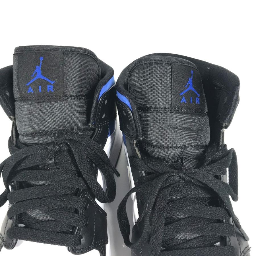 NIKE ナイキ 554724-140 Air Jordan 1 Mid Royal エアジョーダン1 ミッド ロイヤル 靴 シューズ スニーカー ブルー メンズ【中古】 | NIKE | 04