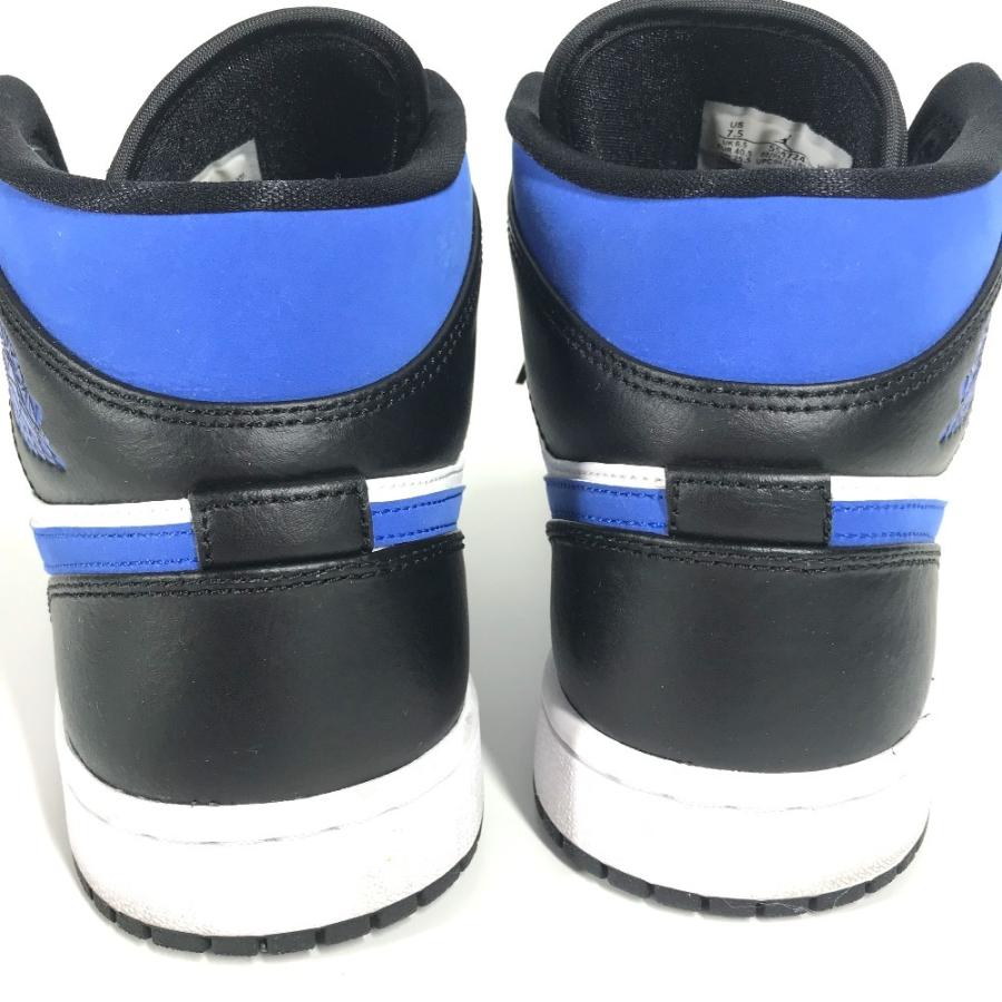 NIKE ナイキ 554724-140 Air Jordan 1 Mid Royal エアジョーダン1 ミッド ロイヤル 靴 シューズ スニーカー ブルー メンズ【中古】 | NIKE | 05