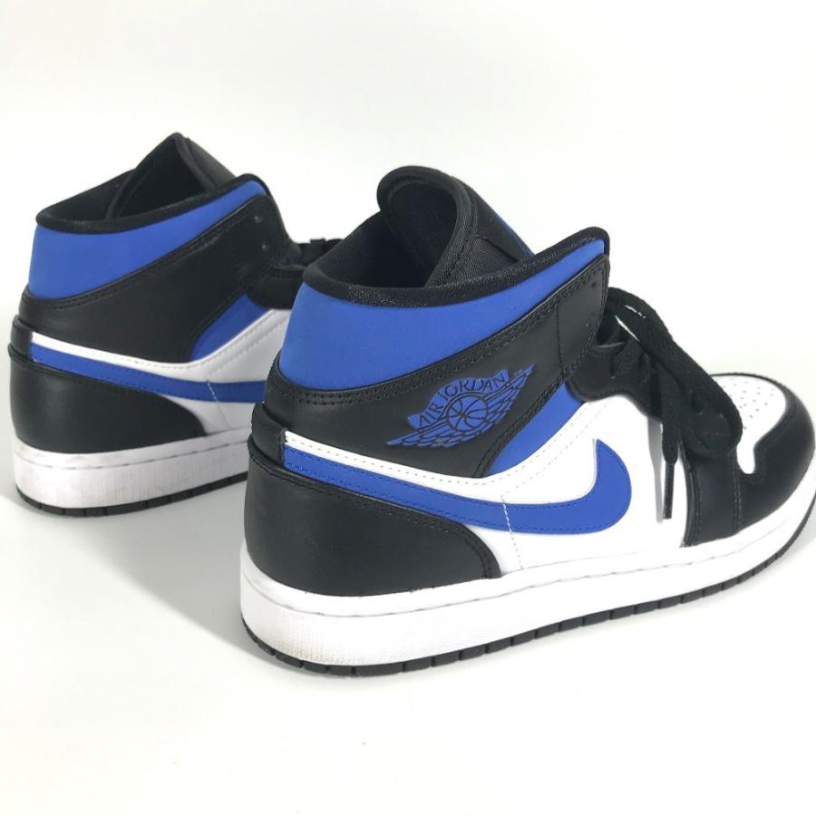 NIKE ナイキ 554724-140 Air Jordan 1 Mid Royal エアジョーダン1 ミッド ロイヤル 靴 シューズ スニーカー ブルー メンズ【中古】 | NIKE | 06
