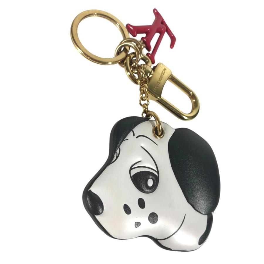 LOUIS VUITTON ルイヴィトン M01967 キーホルダー・アニモグラム ドッグ バッグチャーム 犬 ダルメシアン キーホルダー【中古】 | LOUIS VUITTON | 01