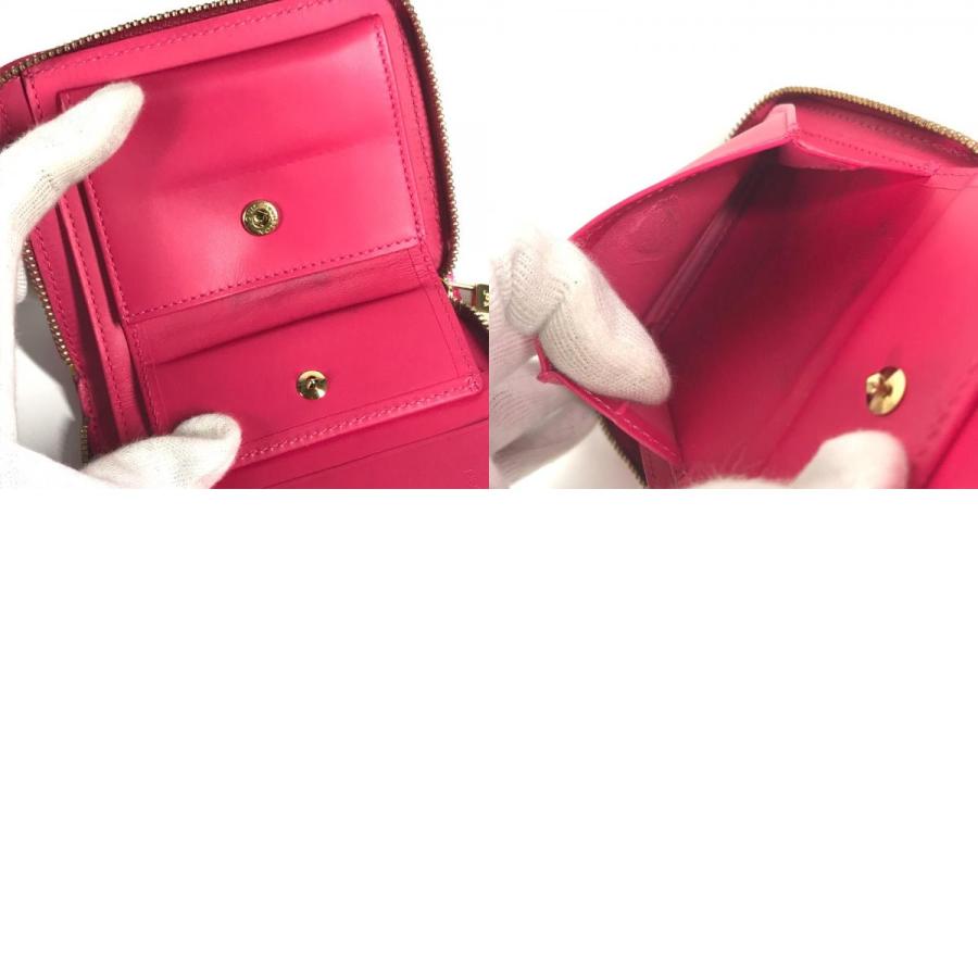 LOUIS VUITTON ルイヴィトン M91238 ブルーム コンパクトウォレット モノグラムヴェルニ 2つ折り財布 フューシャピンク【中古】 | LOUIS VUITTON | 09
