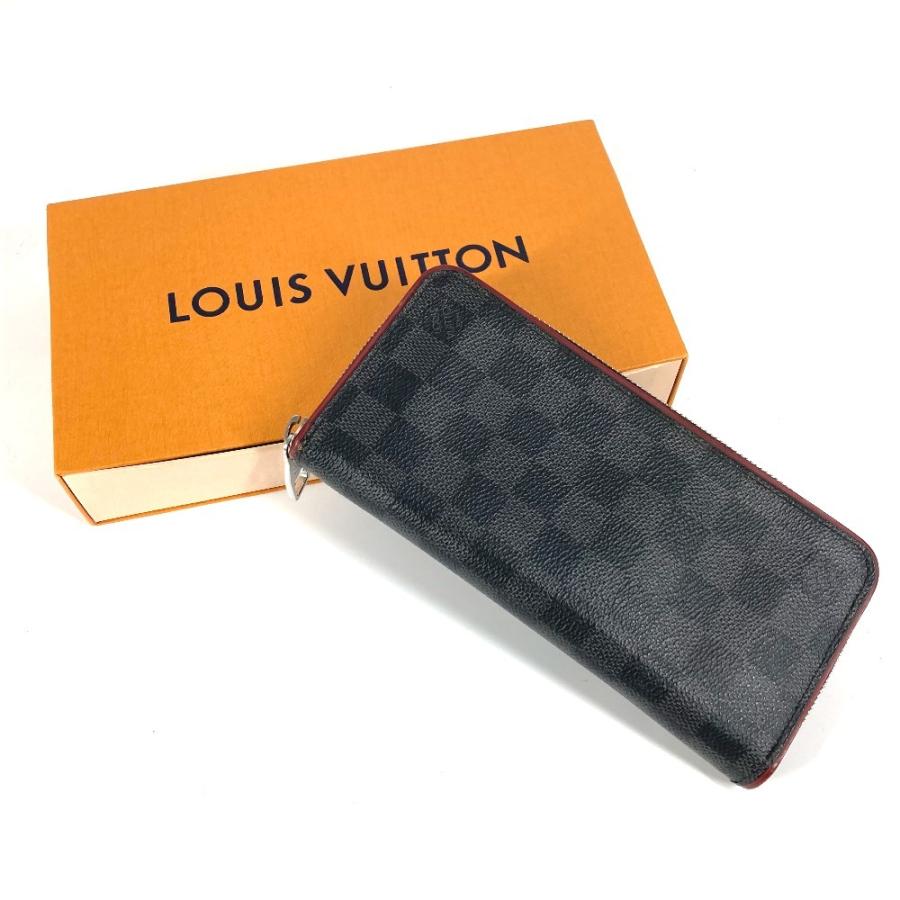 LOUIS VUITTON ルイヴィトン N63304  ジッピーウォレットヴェルティカル ロングウォレット ダミエグラフィット 長財布【中古】. | LOUIS VUITTON | 01