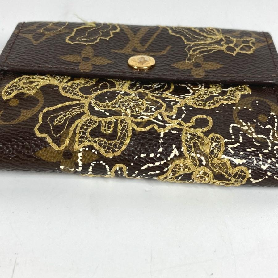LOUIS VUITTON ルイヴィトン M95391  ラドロー コンパクトウォレット  モノグラムダンテェル 刺繍 2つ折り財布 ブラウン 【中古】 | LOUIS VUITTON | 03