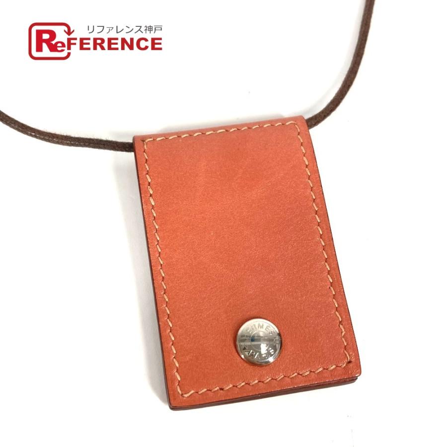 HERMES エルメス フォトケース 写真 ペンダント アクセサリー ネックレス ピンク レディース【中古】 | HERMES