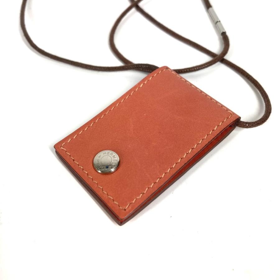 HERMES エルメス フォトケース 写真 ペンダント アクセサリー ネックレス ピンク レディース【中古】 | HERMES | 04