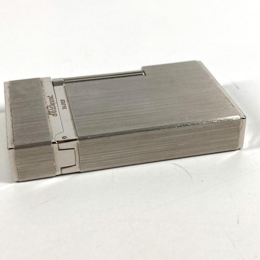 Dupont デュポン ヘアライン ヴァーティカル 喫煙具 ライン2 ライター シルバー ユニセックス【中古】 |  | 02