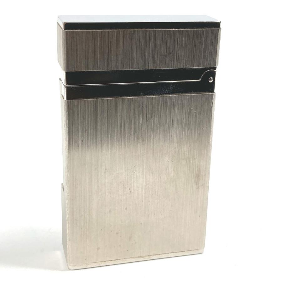 Dupont デュポン ヘアライン ヴァーティカル 喫煙具 ライン2 ライター シルバー ユニセックス【中古】 |  | 05