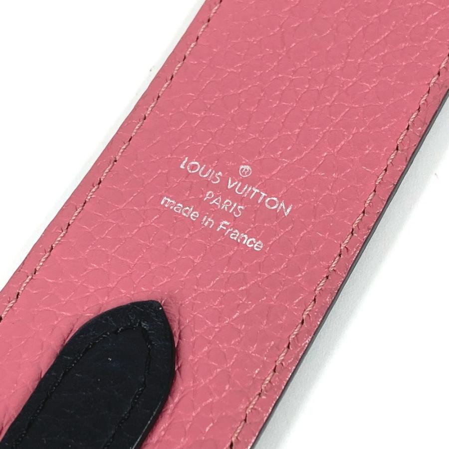 美品 LOUIS VUITTON ルイヴィトン スタッズ ロゴ モノグラムフラワー ショルダーストラップ ブラック レディース【中古】 | LOUIS VUITTON | 04